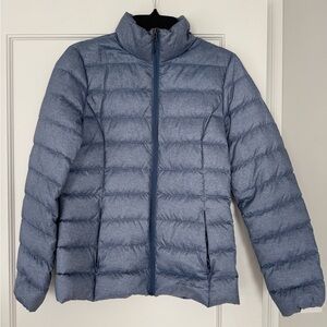 Eddie Bauer Blue Puffer Jacket